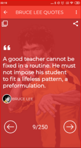 Bruce Lee Quotes mod APK for Android Download 