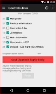 Gout Calculator mod APK for Android Download
