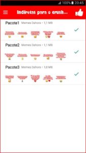 Indirect stickers for crush MOD APK for Android Download
