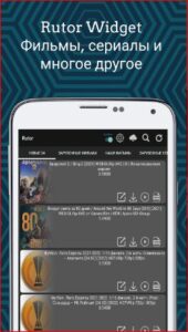 Rutor Widget MOD APK for Android Download
