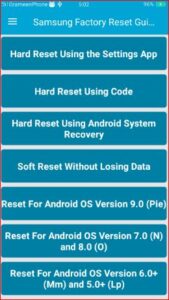 Samsung Factory Reset Guide APK for Android Download
