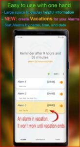 Vacation clock (with Widget) MOD APK for Android Download
